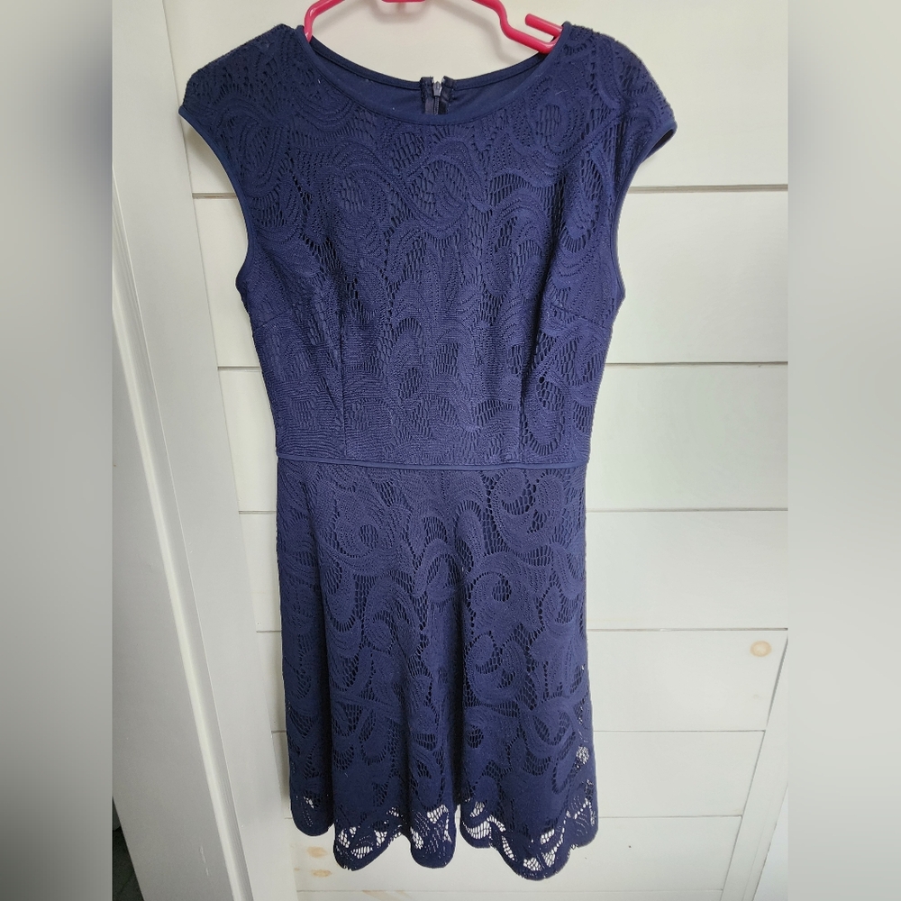 Wisp Size 6 Navy Dress
